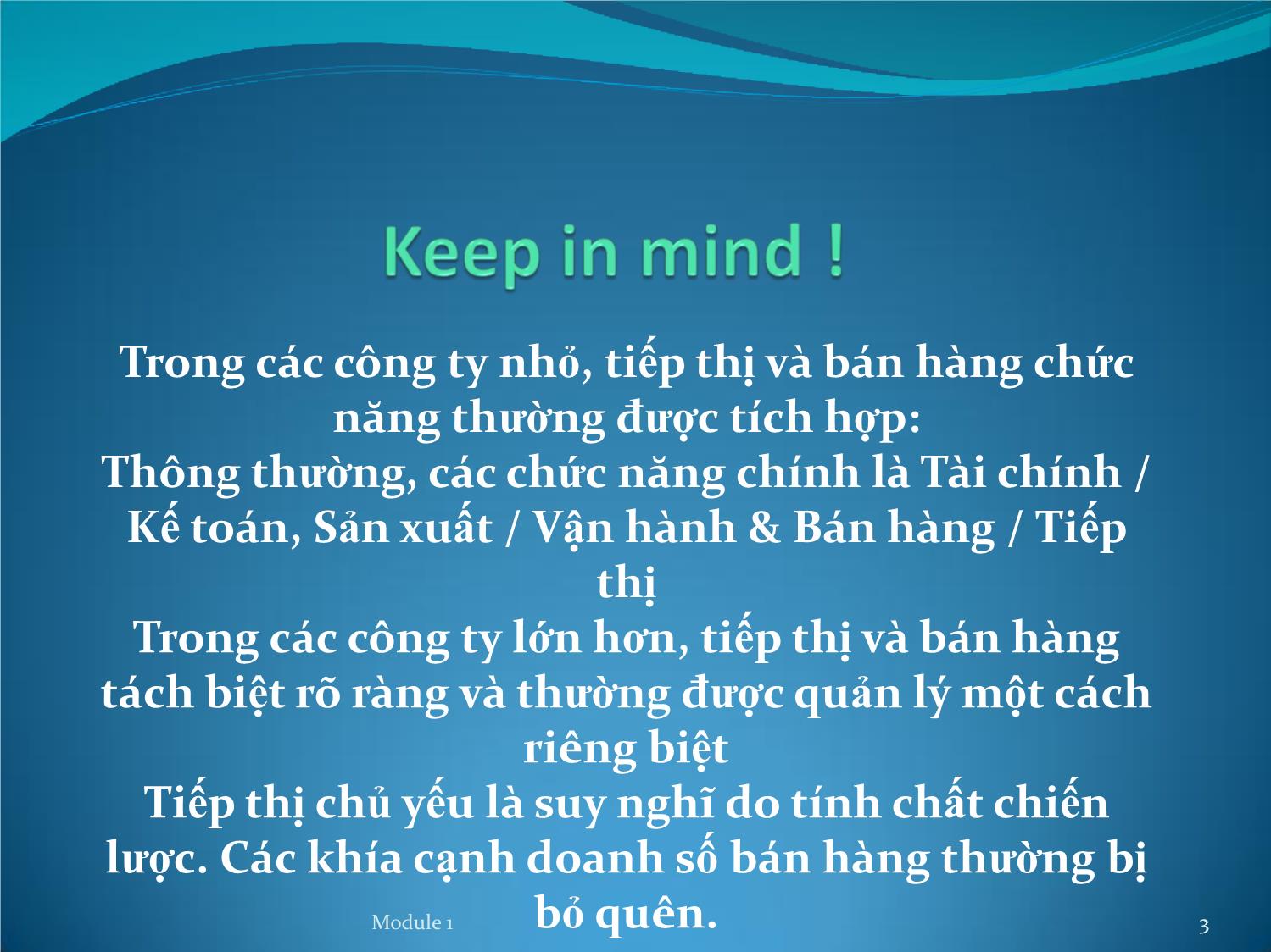 Bài giảng Quản lý nguồn lực bán hàng Đoàn đại biểu Việt Nam trang 3