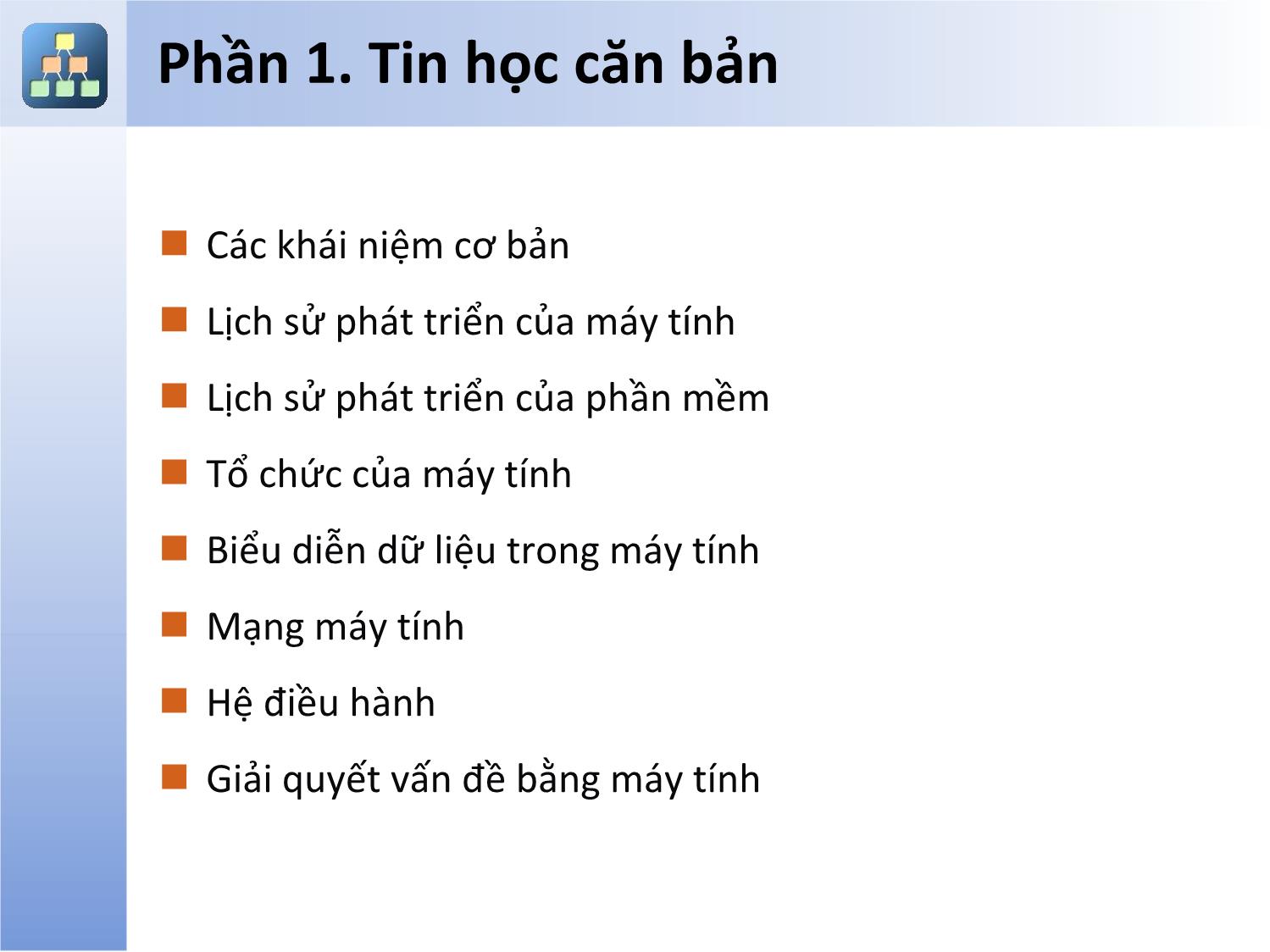 Bài giảng Tin học đại cương - Nguyễn Duy Hiệp trang 3