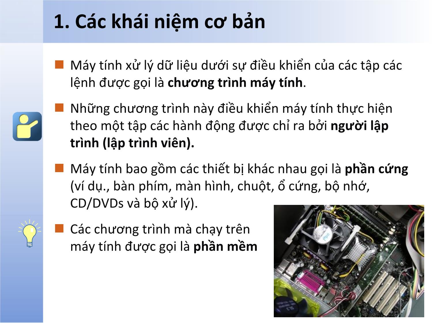 Bài giảng Tin học đại cương - Nguyễn Duy Hiệp trang 7