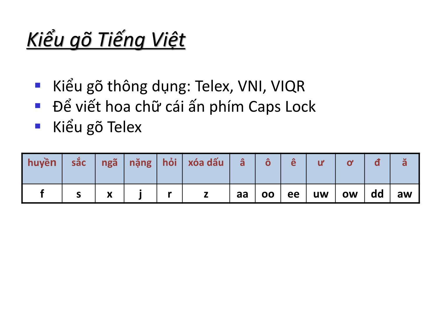 Bài giảng Tin học nhóm ngành Nông-Lâm-Ngư & Môi trường - Chương 2: Hệ soạn thảo văn bản (MS Word 2010) trang 10