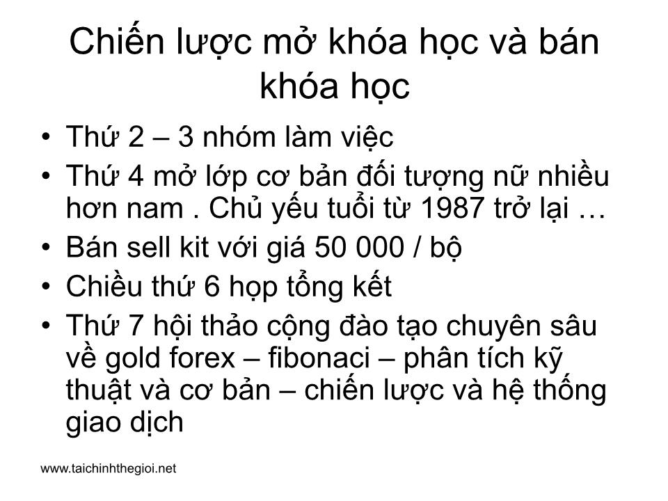 Bài giảng Chào hàng – không phải ai cũng biết trang 2