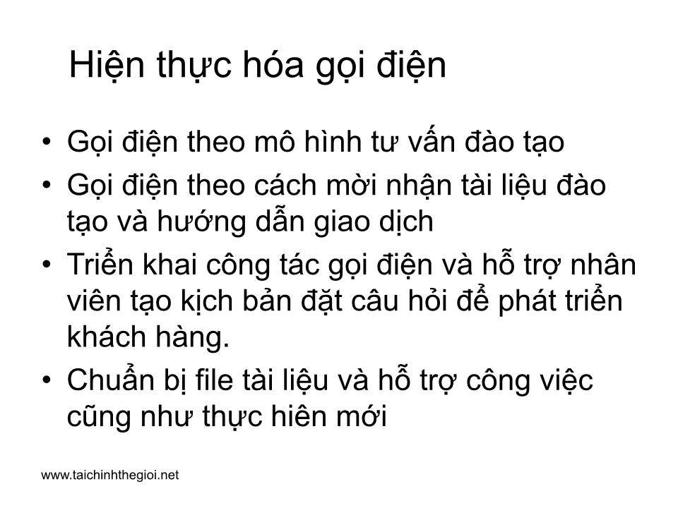 Bài giảng Chào hàng – không phải ai cũng biết trang 5