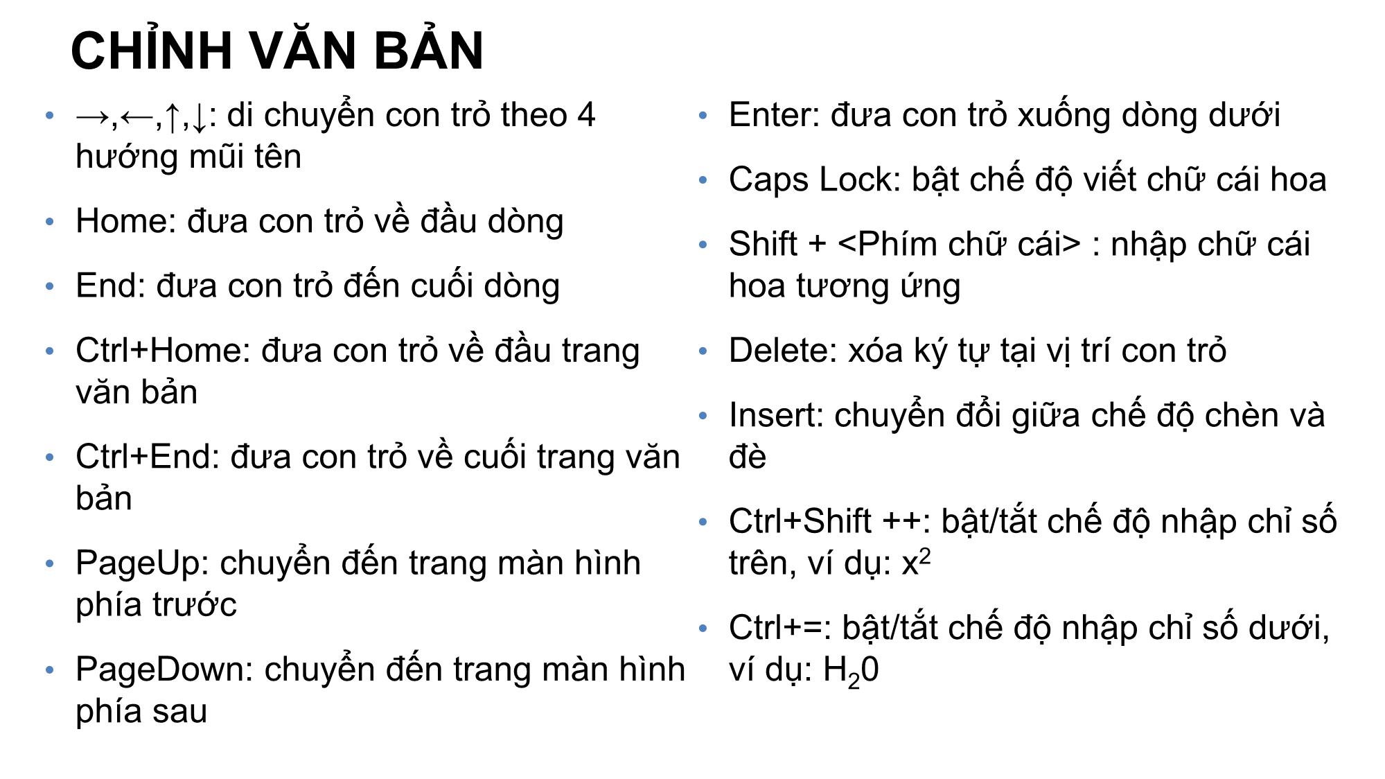 Bài giảng Tin học văn phòng - Bài 2+3: Soạn thảo cơ bản với Word - Nguyễn Thị Phương Thảo trang 8