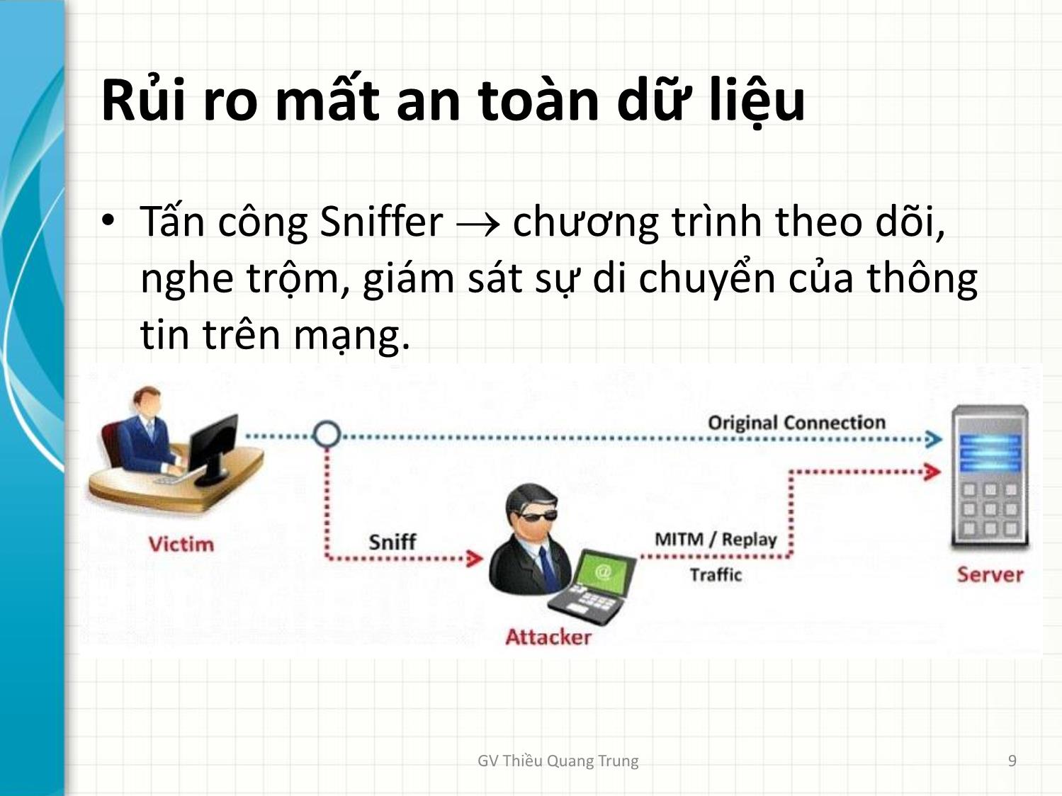 Bài giảng Tin học văn phòng 2 - Bài 7: Bảo vệ dữ liệu máy tính - Thiều Quang Trung trang 9