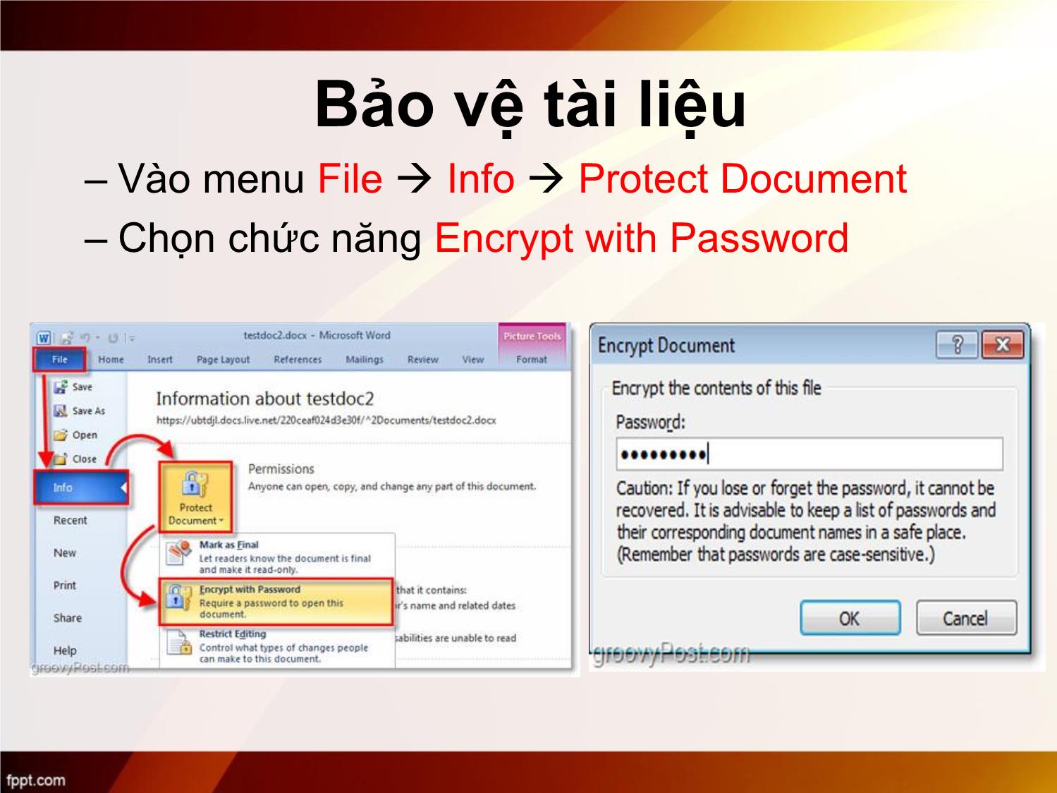 Bài giảng Tin học văn phòng - Bài 6: Một số tính năng khác của Word - Nguyễn Thị Phương Thảo trang 10