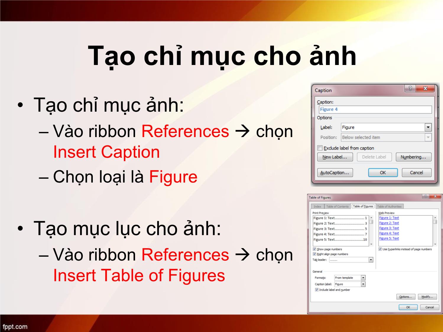 Bài giảng Tin học văn phòng - Bài 6: Một số tính năng khác của Word - Nguyễn Thị Phương Thảo trang 5