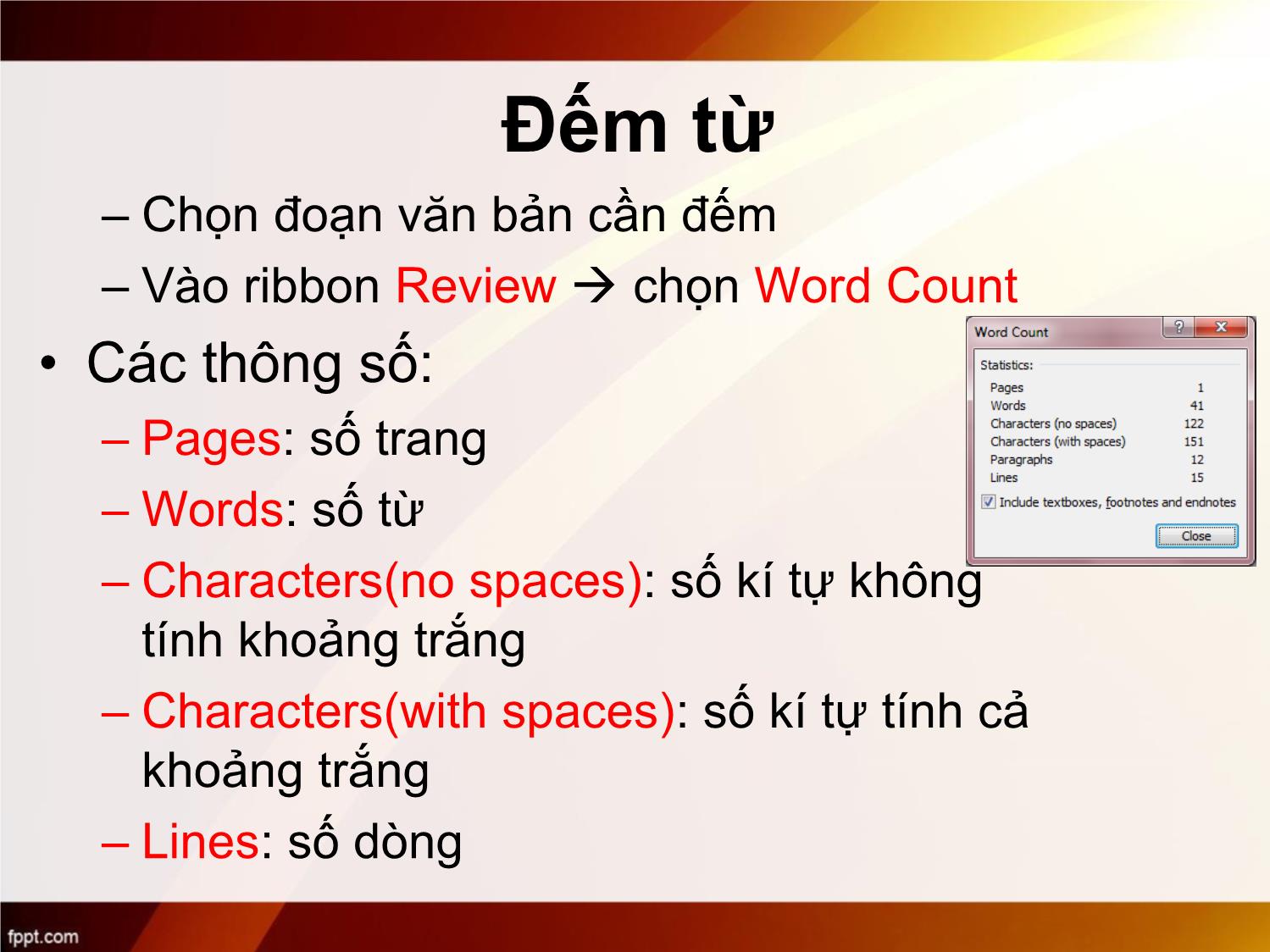 Bài giảng Tin học văn phòng - Bài 6: Một số tính năng khác của Word - Nguyễn Thị Phương Thảo trang 9