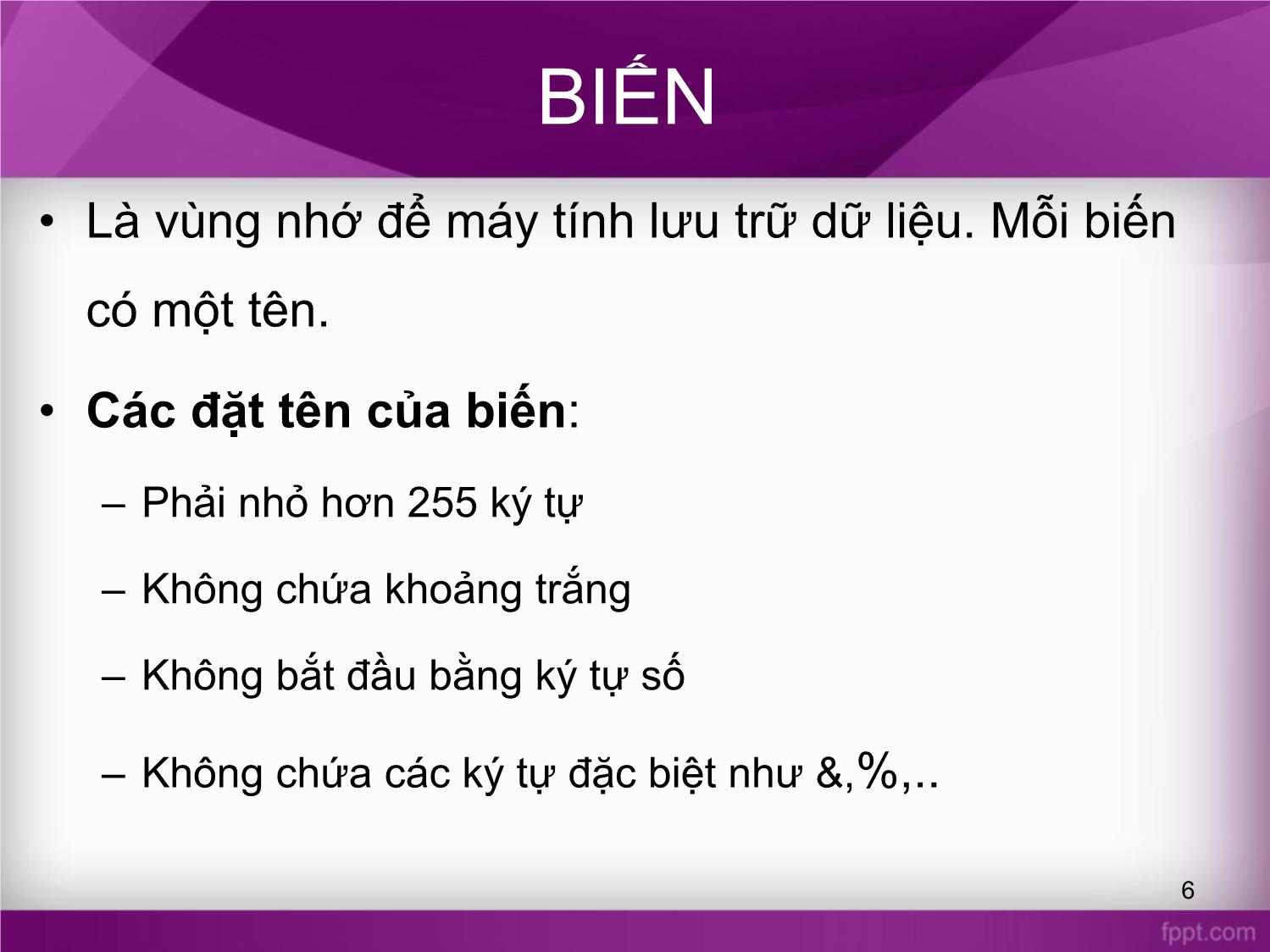 Bài giảng Tin học văn phòng - Bài 13: Lập trình VBA trong Excel - Nguyễn Thị Phương Thảo trang 6