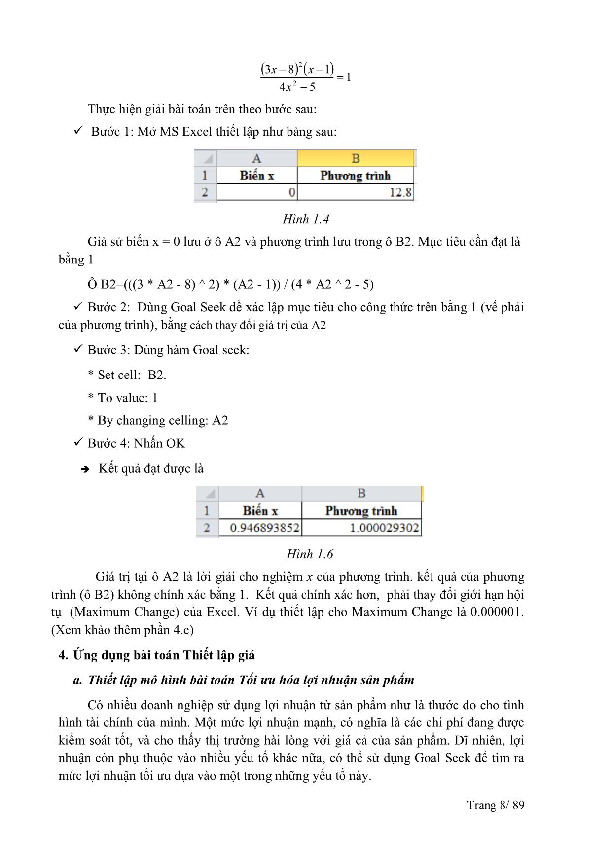 Giáo trình Excel nâng cao trang 8