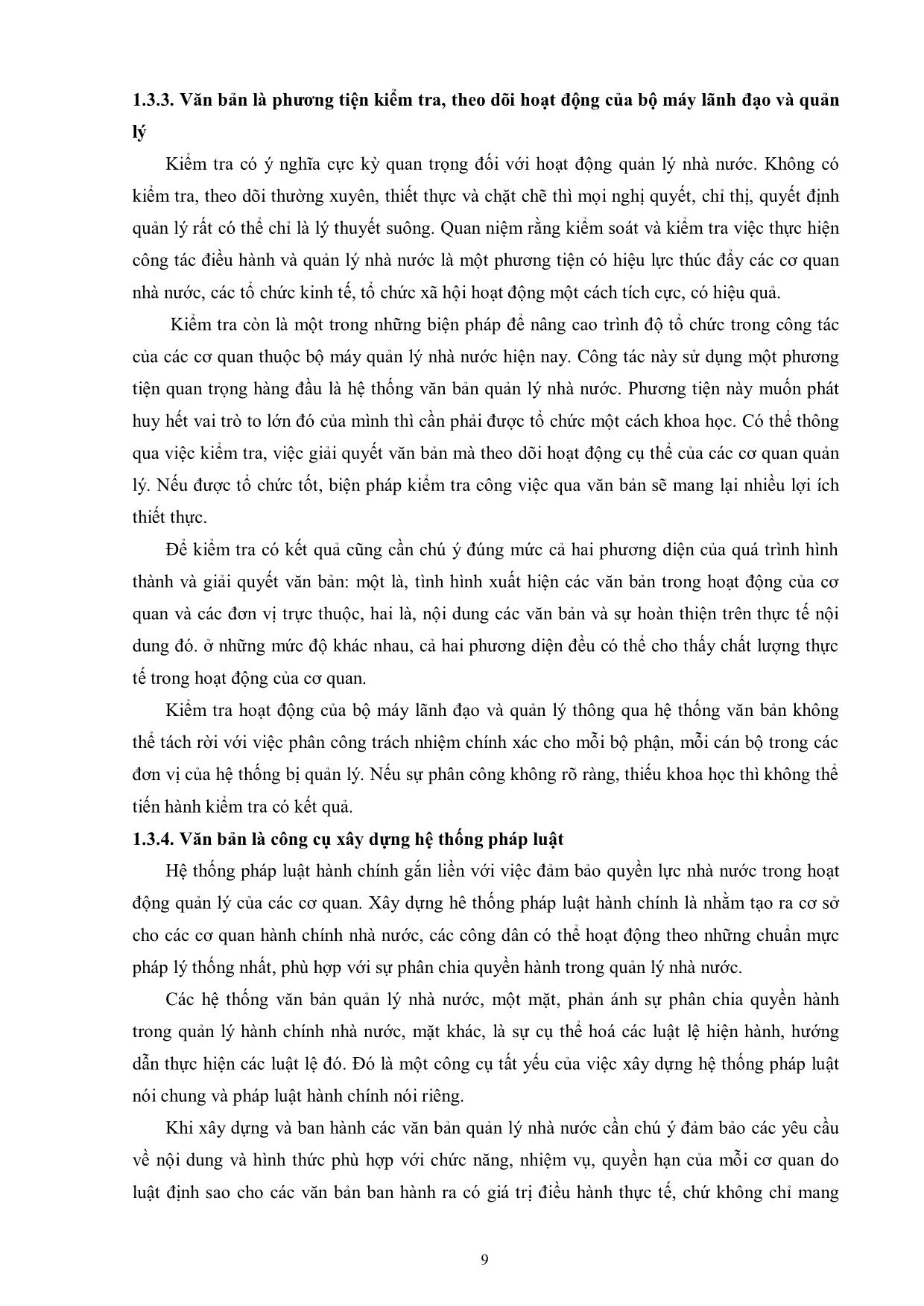 Giáo trình Soạn thảo văn bản (Mới) trang 10