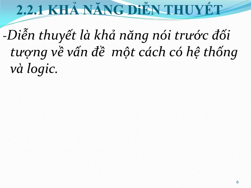 Bài giảng Giao tiếp trong kinh doanh - Chương 2: Nguyên lý của giao tiếp kinh doanh trang 6