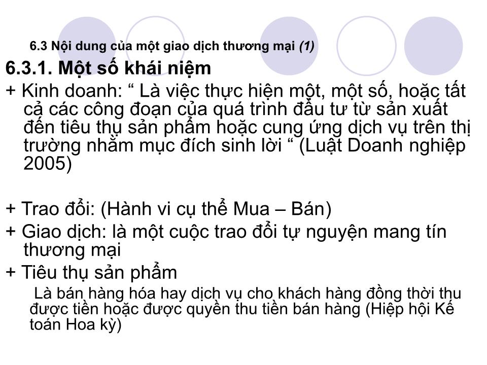 Bài giảng Giao tiếp trong kinh doanh - Chương 6: Đàm phán và hoạt động chuẩn bị đàm phán kinh doanh trang 7