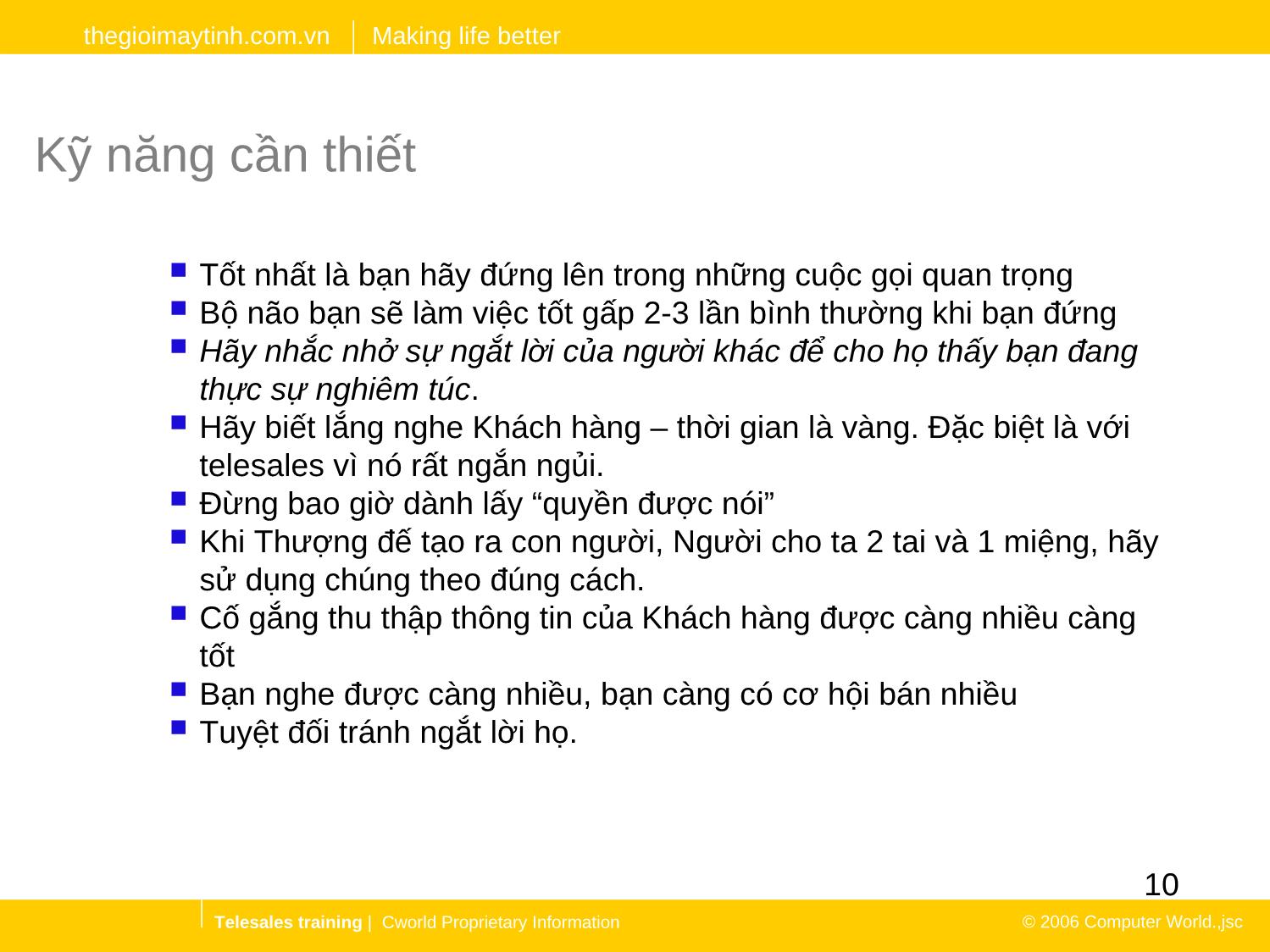 Khóa đào tạo kỹ năng bán hàng qua điện thoại trang 10