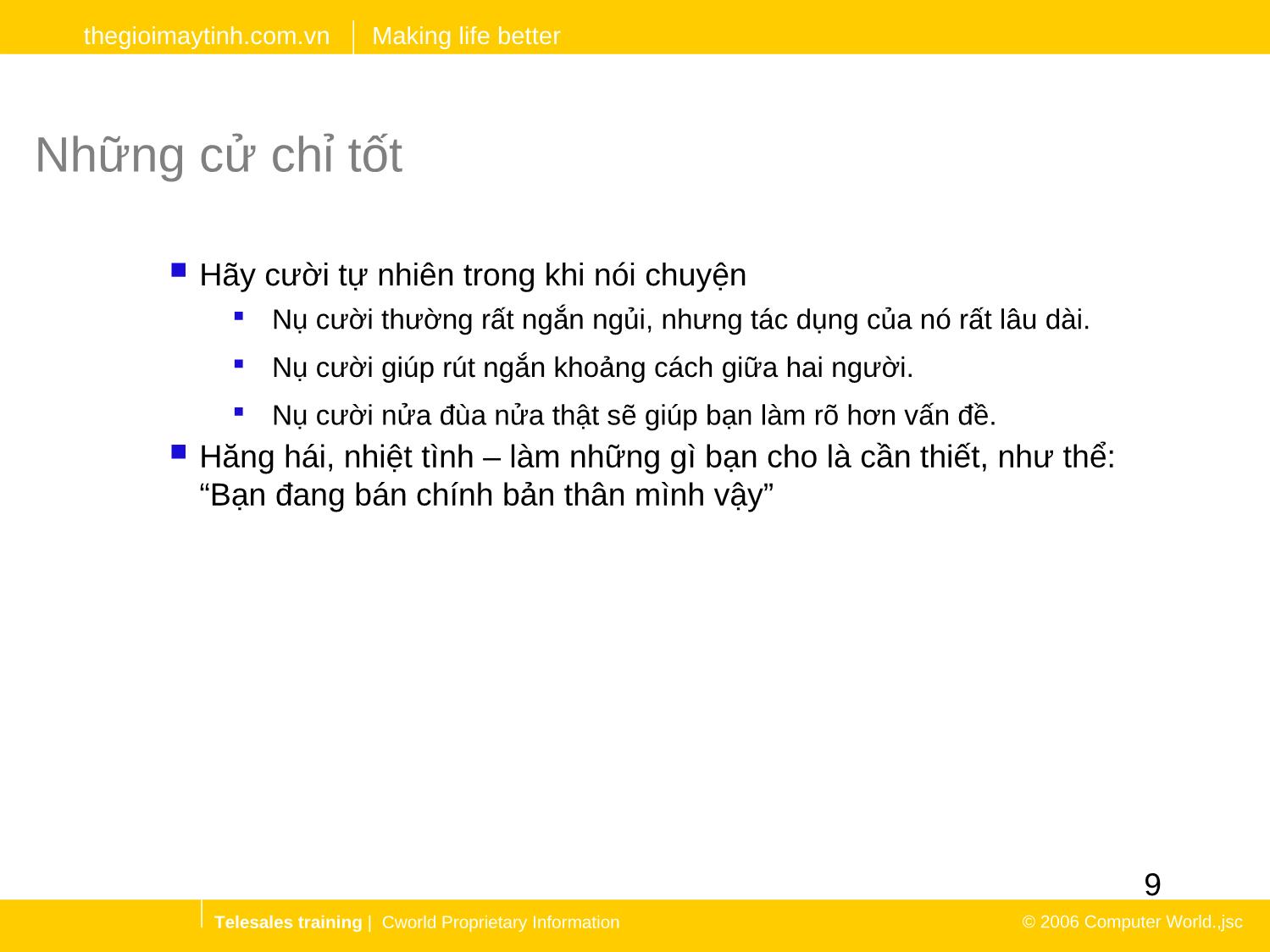 Khóa đào tạo kỹ năng bán hàng qua điện thoại trang 9