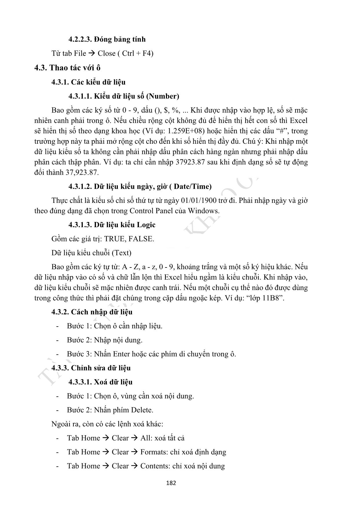 Giáo trình Tin học - Trình độ Cao đẳng (Phần 2) trang 4