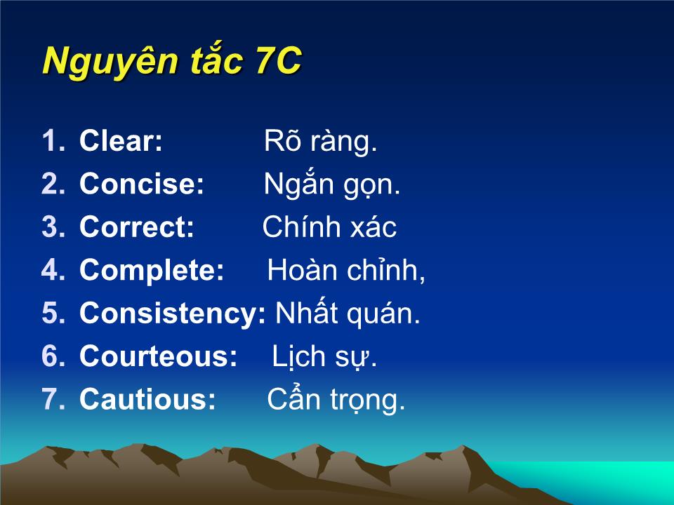 Bài giảng Giao tiếp trong công việc và trong kinh doanh - Bùi Quang Xuân trang 9