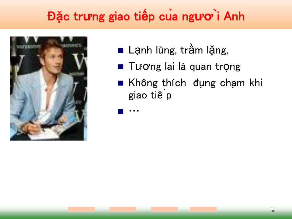 Bài giảng Giao tiếp trong kinh doanh - Chương 1: Khái quát chung trang 8