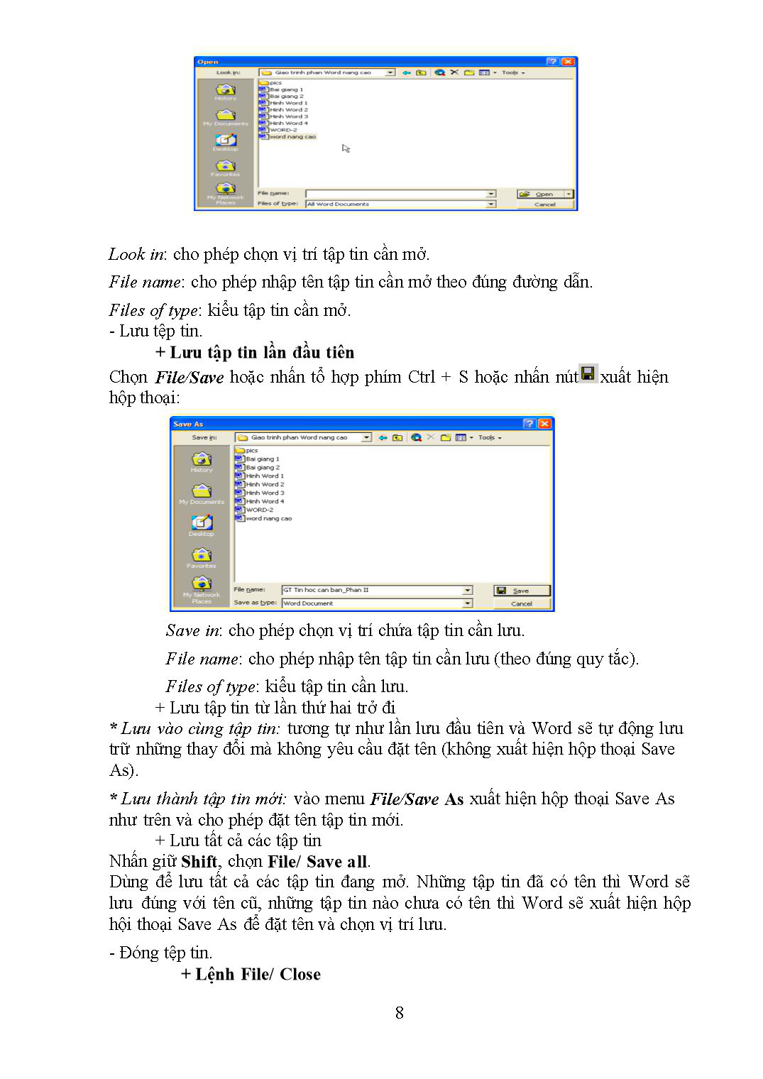 Giáo trình Tin học văn phòng - Nghề: Lập trình máy tính trang 8