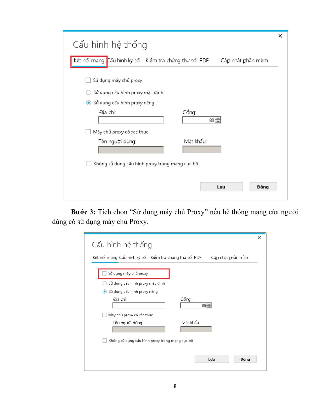 Tài liệu Hướng dẫn cài đặt và sử dụng phần mềm vSign-PDF trang 8