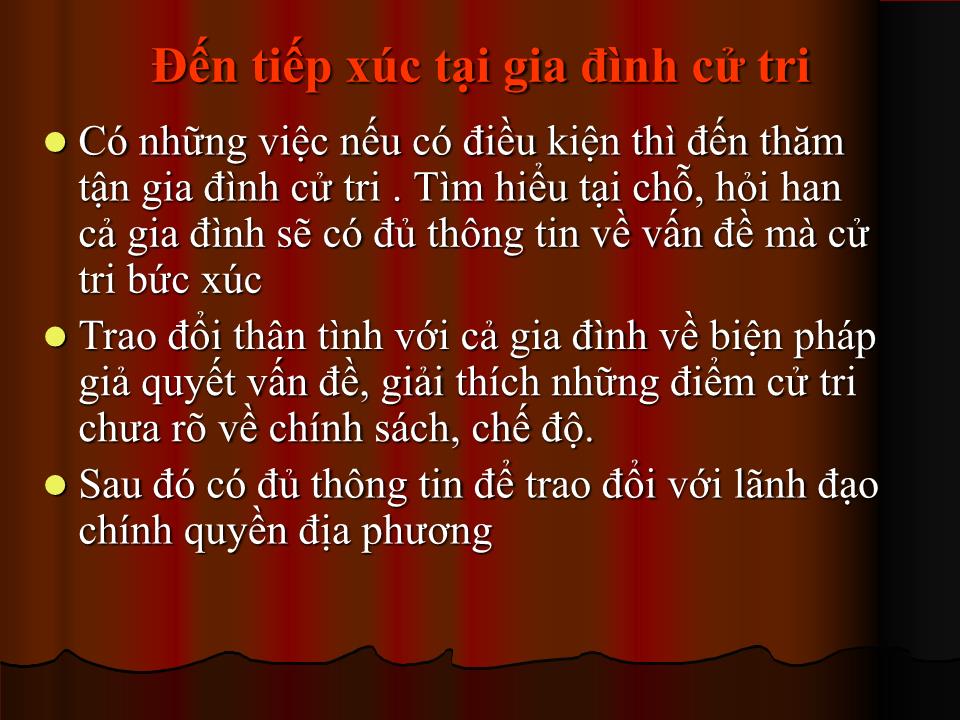 Bài giảng Kỹ năng đối thoại và lắng nghe của đại biểu quốc hội trang 5