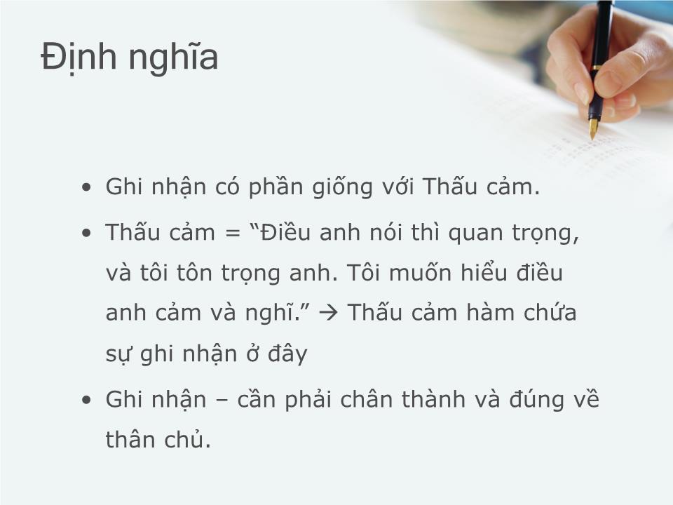 Bài giảng Kỹ năng ghi nhận trang 3