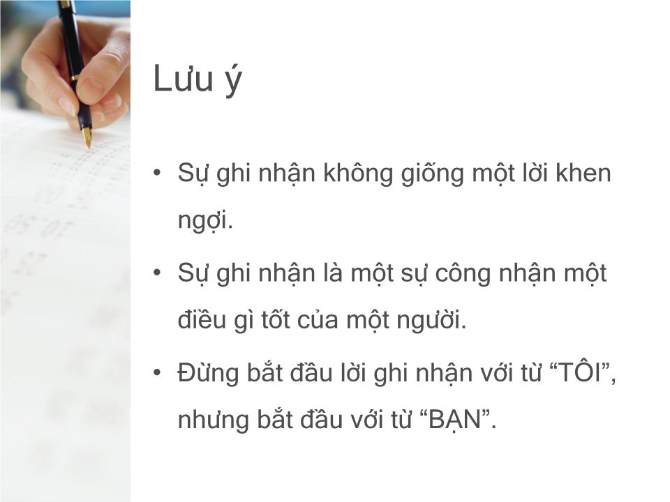 Bài giảng Kỹ năng ghi nhận trang 6