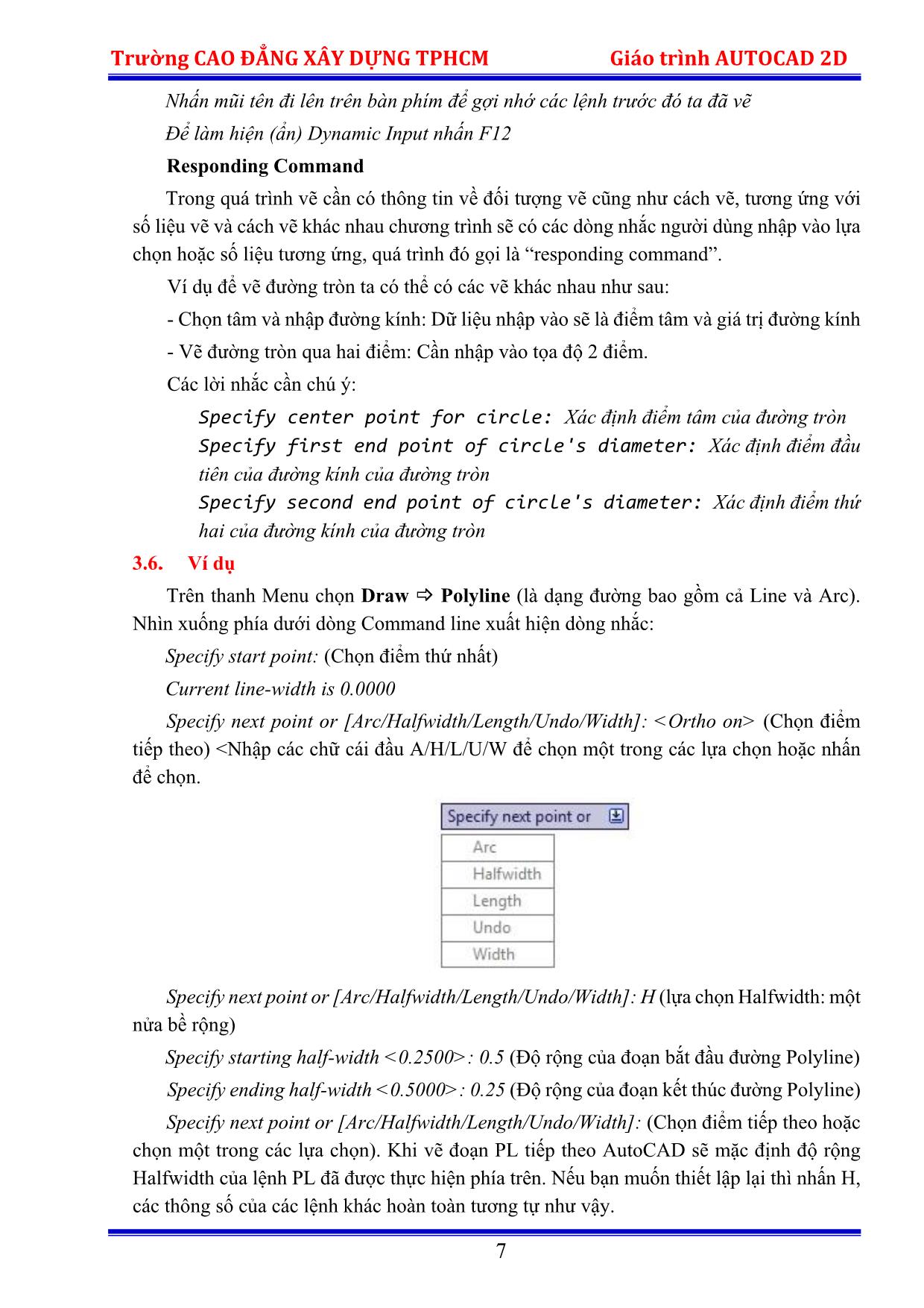 Giáo trình Autocad 2D trang 10
