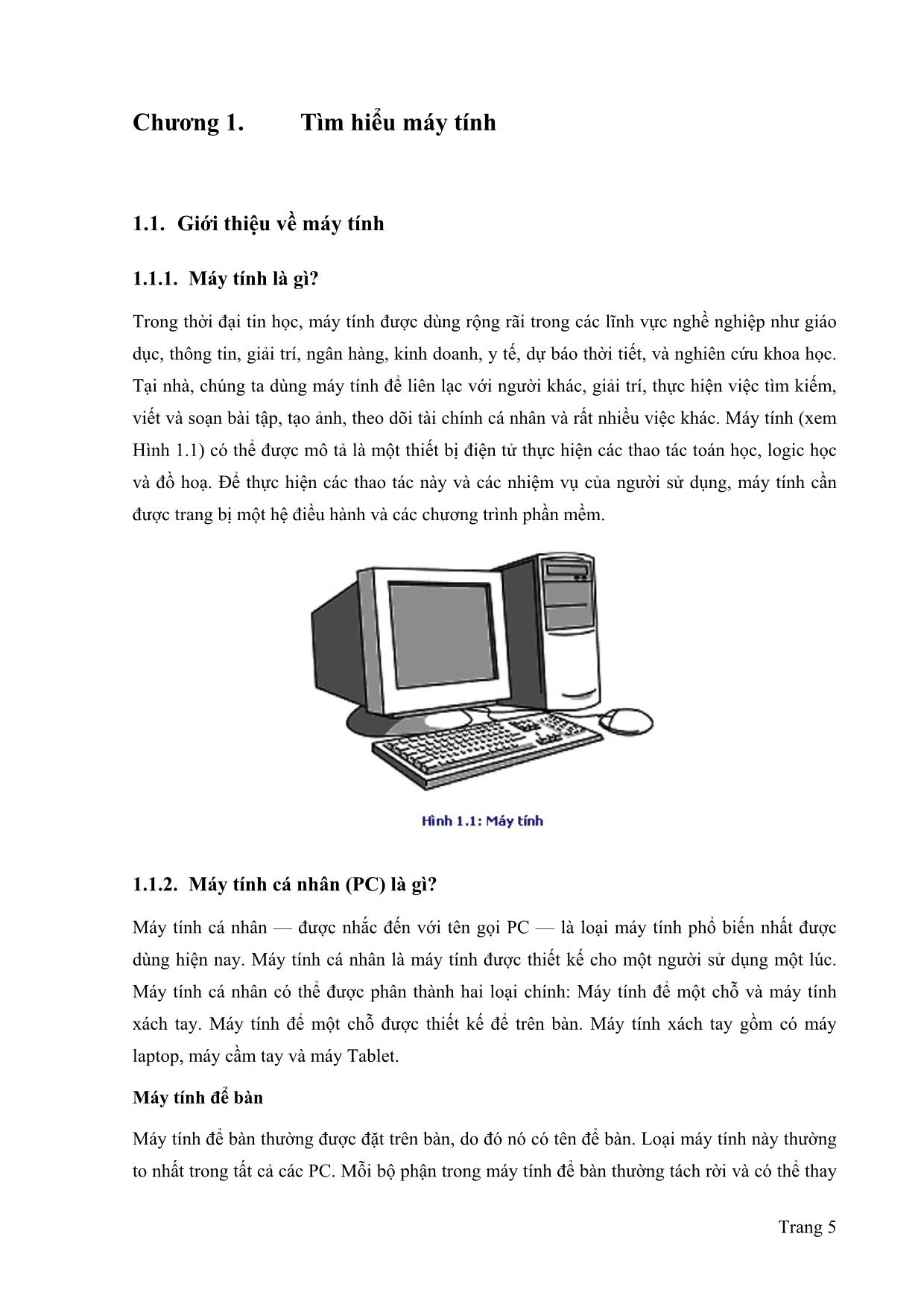 Tài liệu Kiến thức căn bản về máy tính trang 5
