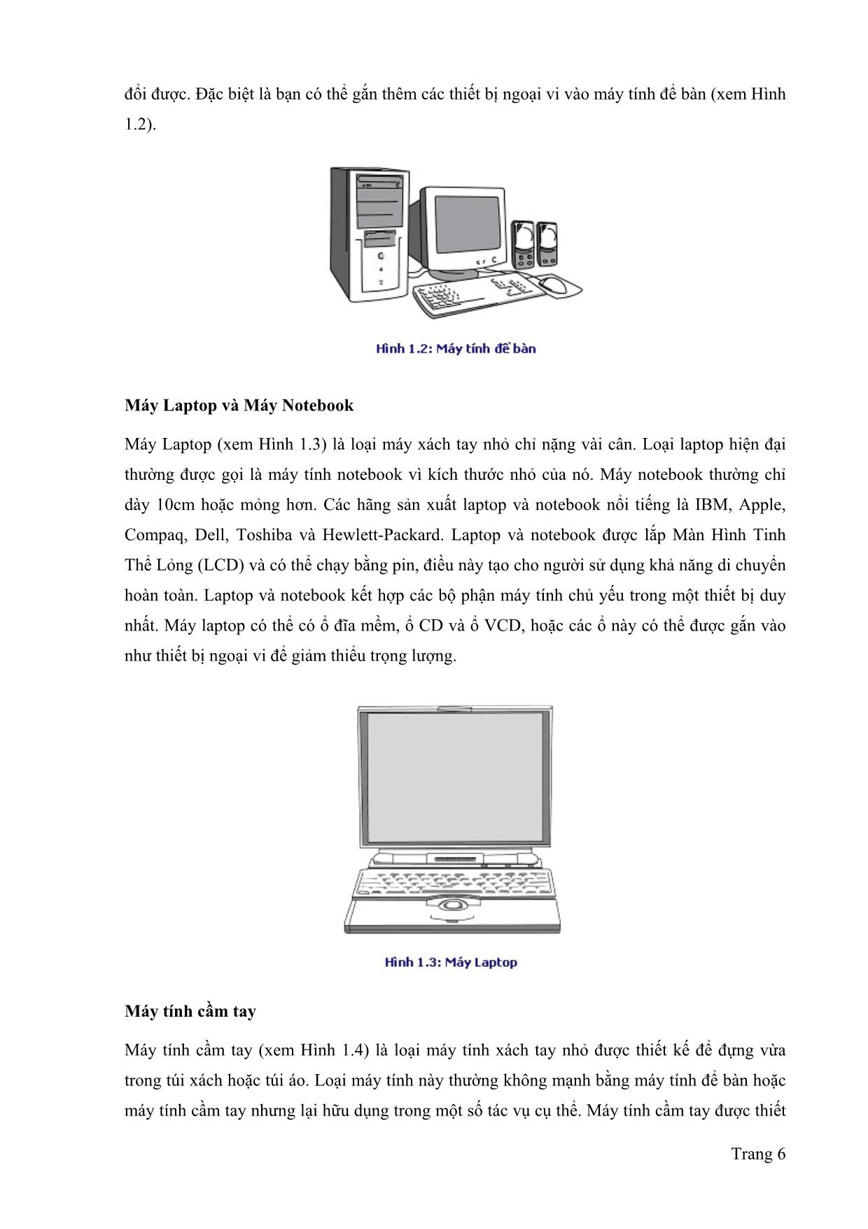 Tài liệu Kiến thức căn bản về máy tính trang 6