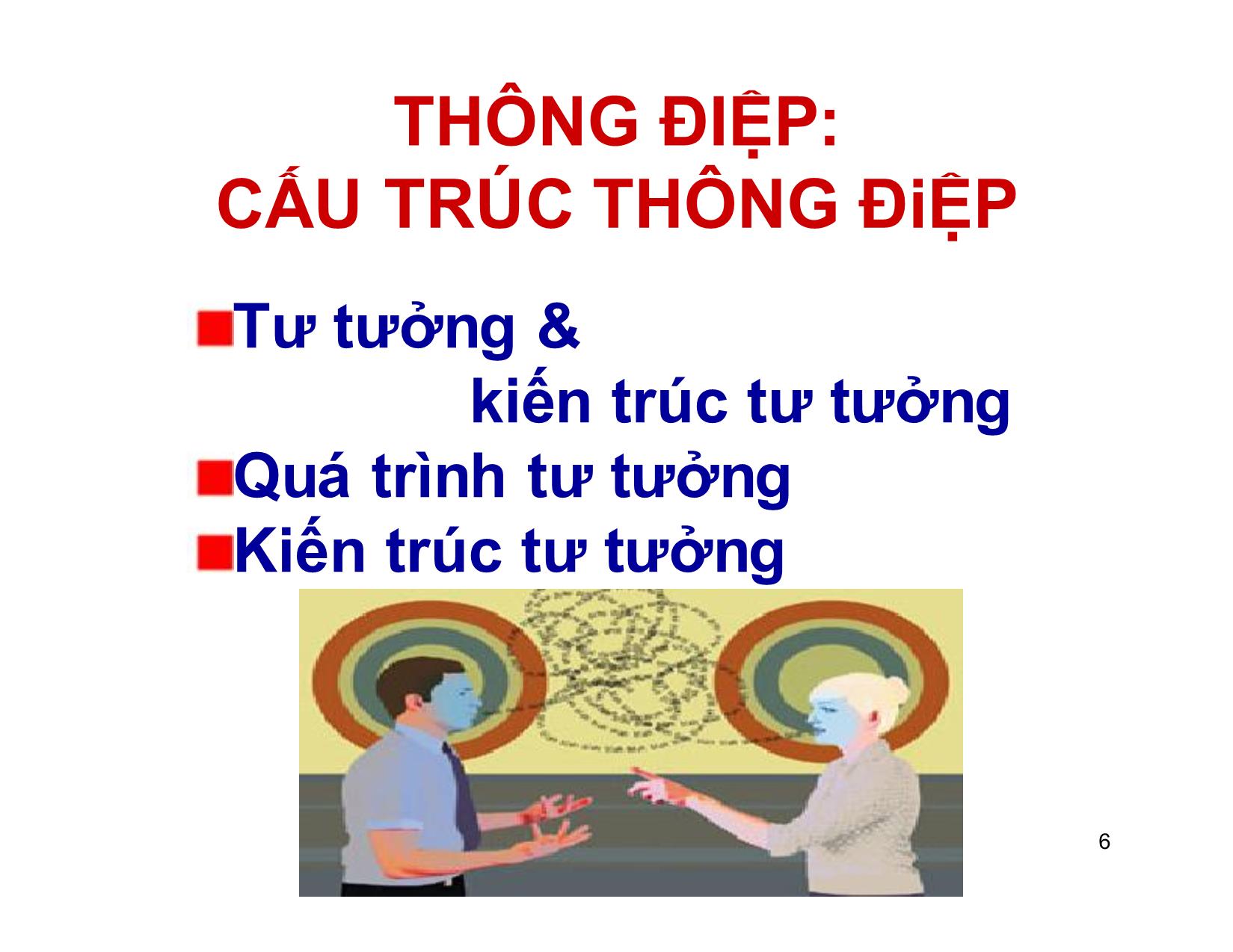 Bài giảng Kỹ năng giao tiếp trong kinh doanh - Chương 5: Thông điệp trang 6