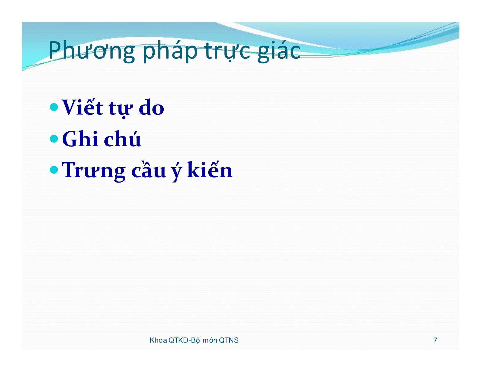 Bài giảng Kỹ năng giao tiếp trong kinh doanh - Chương 8: Kỹ năng viết trang 7