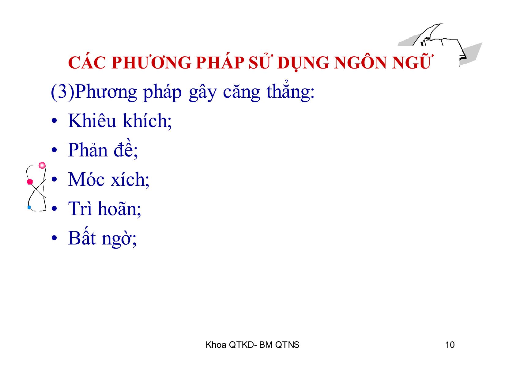 Bài giảng Kỹ năng giao tiếp trong kinh doanh - Chương 9: Kiến trúc bài thuyết trình trang 10