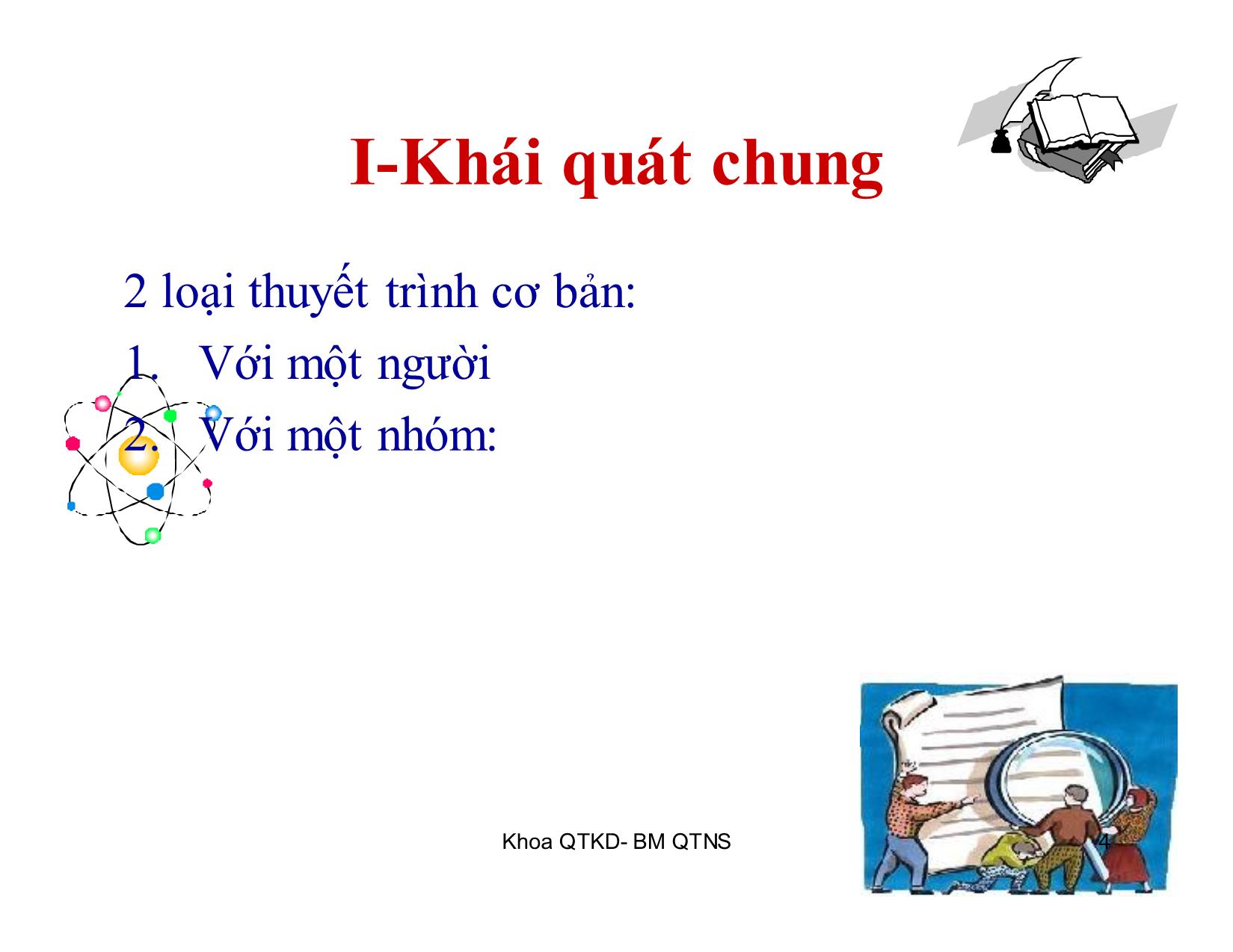 Bài giảng Kỹ năng giao tiếp trong kinh doanh - Chương 9: Kiến trúc bài thuyết trình trang 4