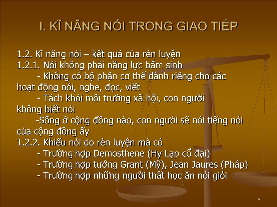 Bài giảng Kĩ năng nói - Nguyễn Minh Thuyết trang 5