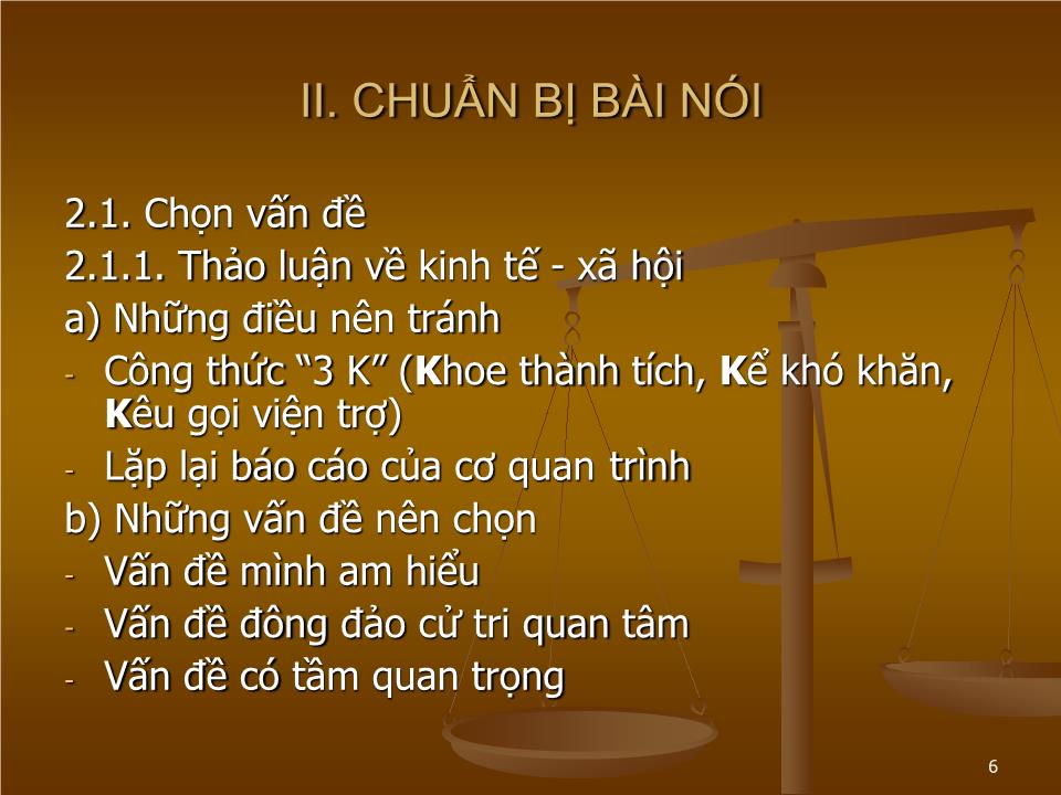 Bài giảng Kĩ năng nói - Nguyễn Minh Thuyết trang 6