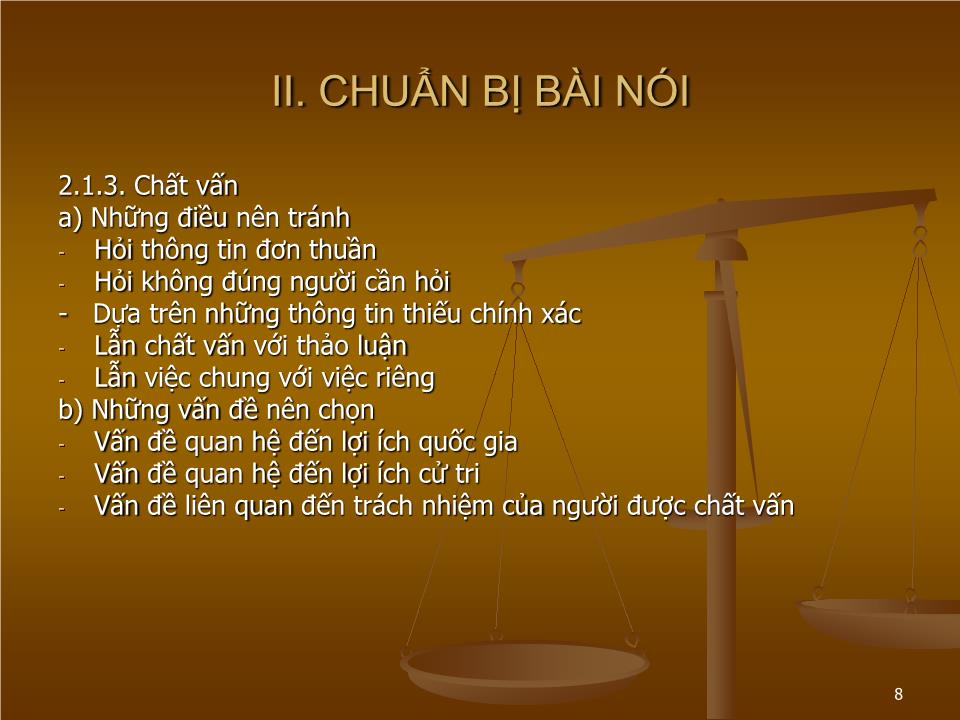 Bài giảng Kĩ năng nói - Nguyễn Minh Thuyết trang 8