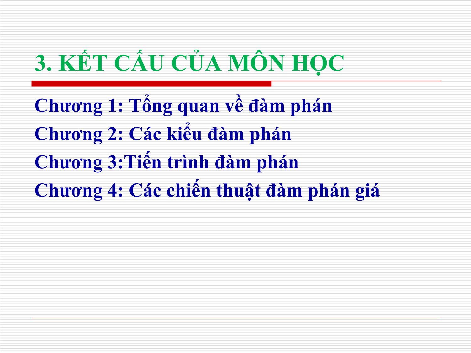 Bài giảng Đàm phán trong kinh doanh - Trần Văn Của trang 6