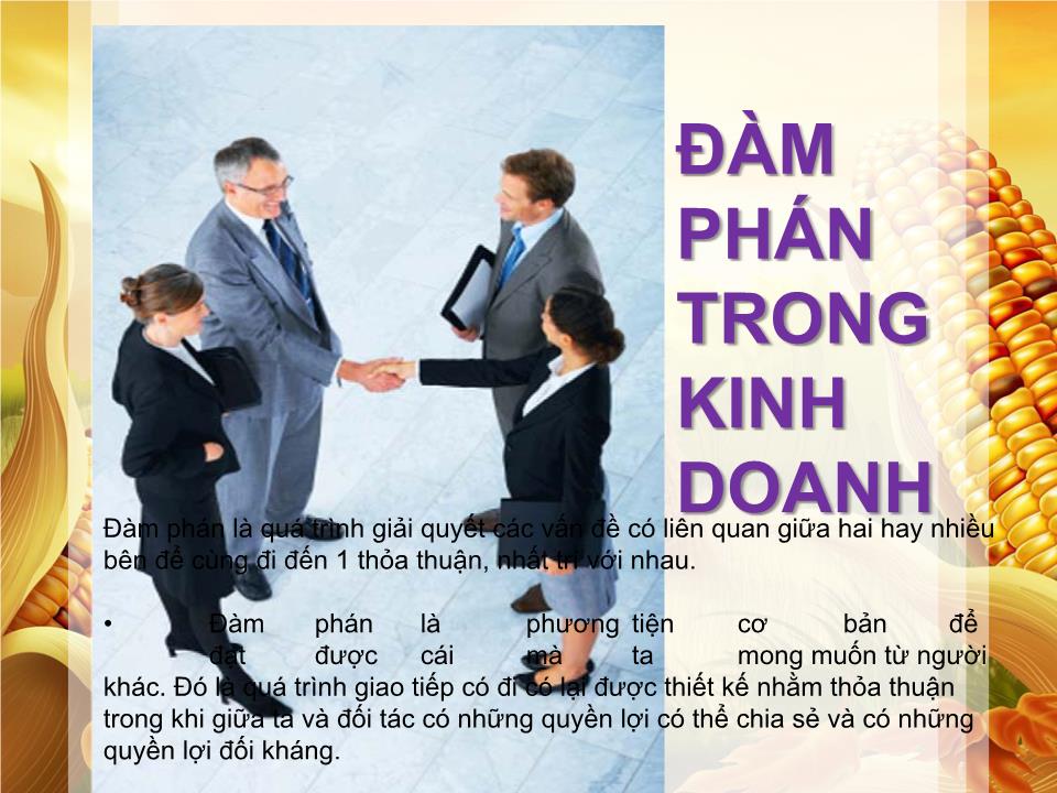 Bài giảng Đàm phán trong kinh doanh - Bùi Quang Xuân trang 10