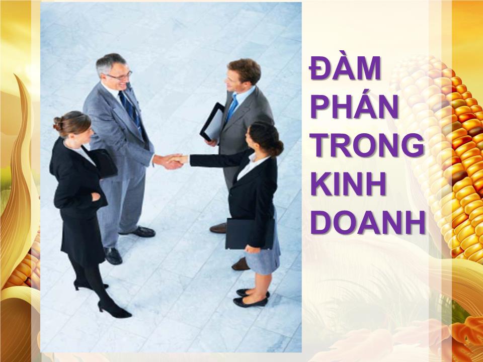 Bài giảng Đàm phán trong kinh doanh - Bùi Quang Xuân trang 2