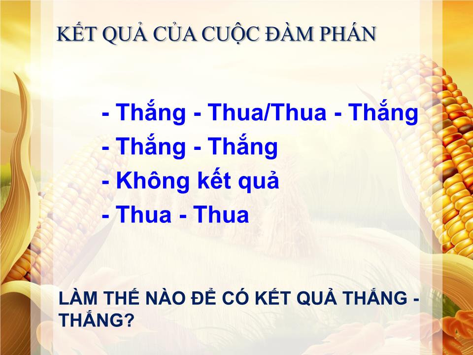 Bài giảng Đàm phán trong kinh doanh - Bùi Quang Xuân trang 7