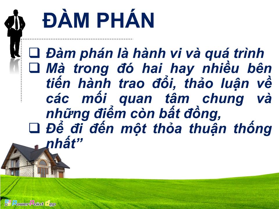 Bài giảng Đàm phán trong kinh doanh - Bùi Quang Xuân trang 9