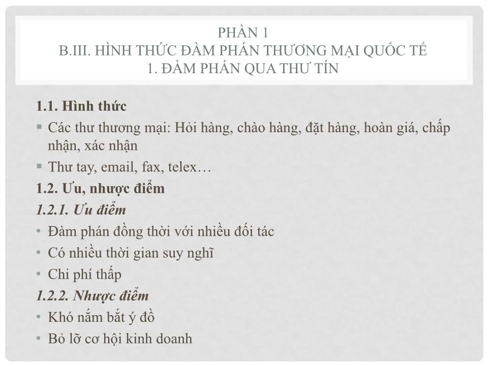 Bài giảng Đàm phán trong thương mai quốc tế trang 5