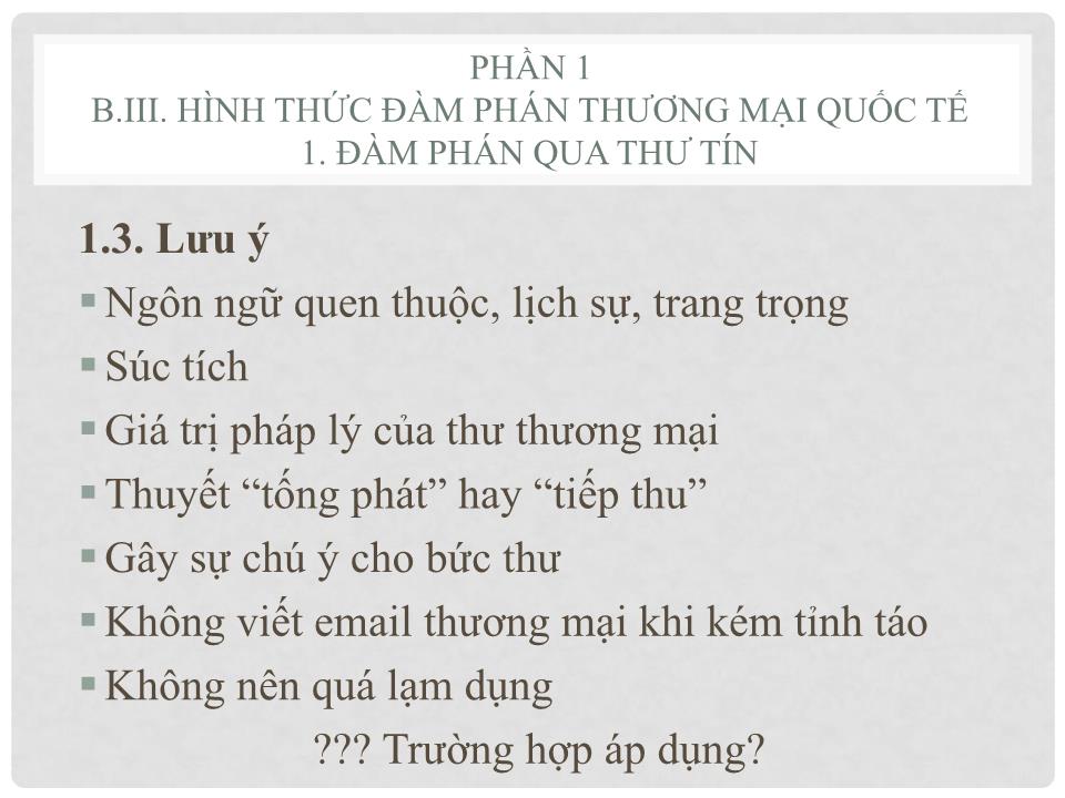 Bài giảng Đàm phán trong thương mai quốc tế trang 6