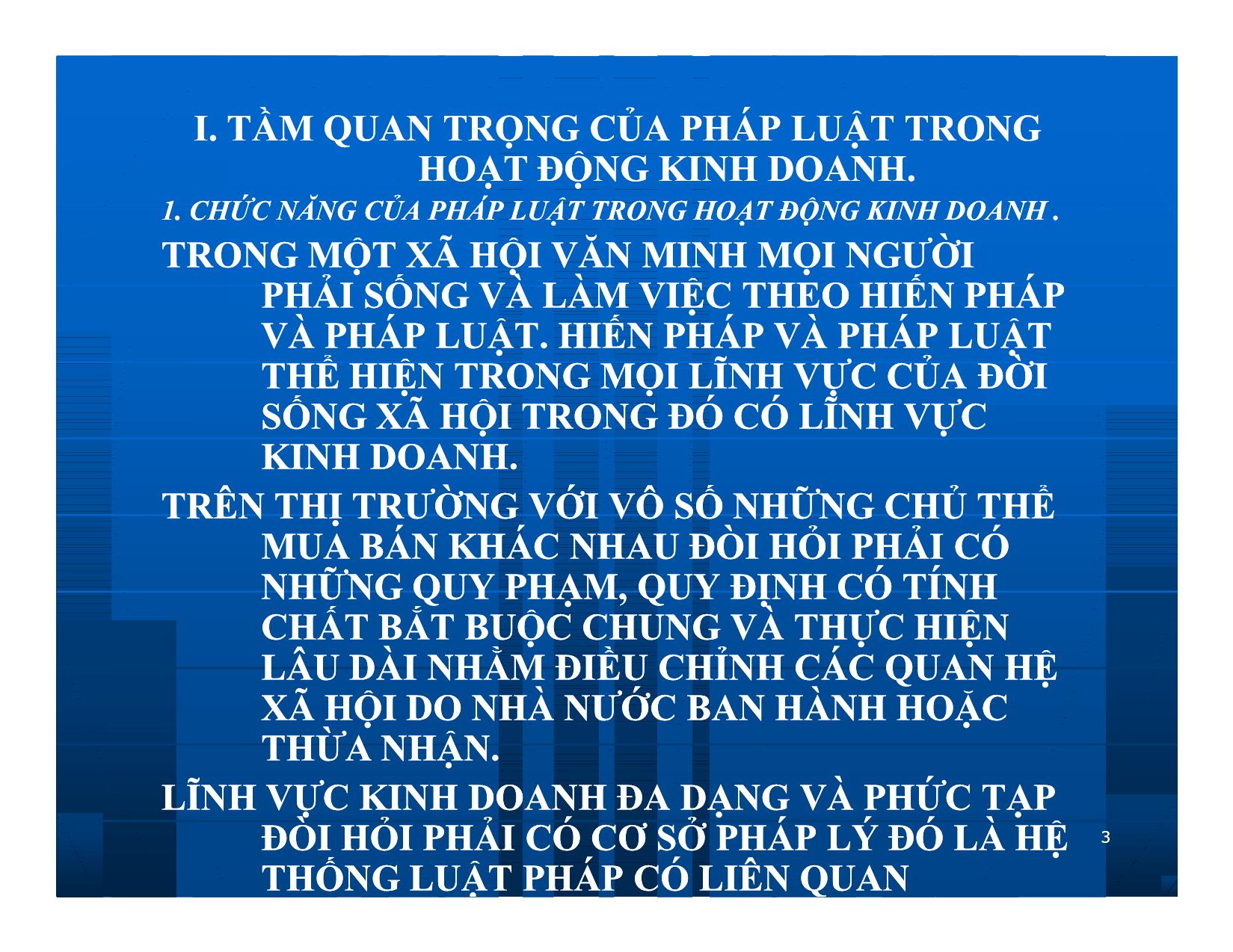 Bài giảng Giao dịch và đàm phán trong kinh doanh - Chương 12: Cơ sở pháp lý của giao dịch đàm phán kinh doanh trang 3