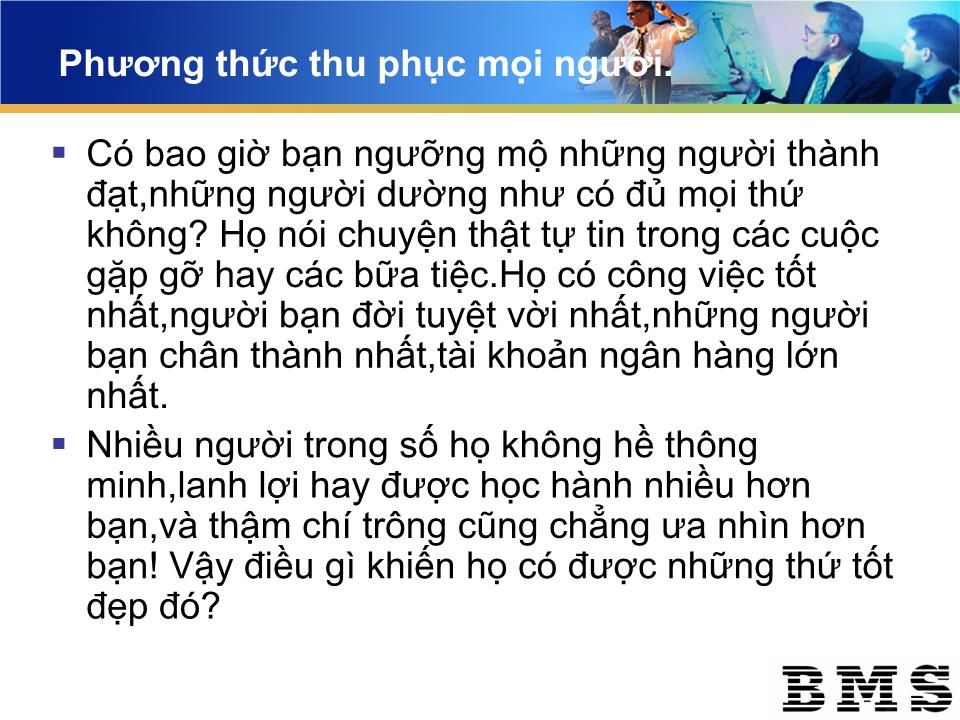 Bài giảng Nghệ thuật giao tiếp để thành công trang 3