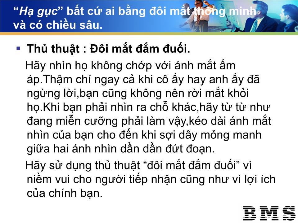 Bài giảng Nghệ thuật giao tiếp để thành công trang 9