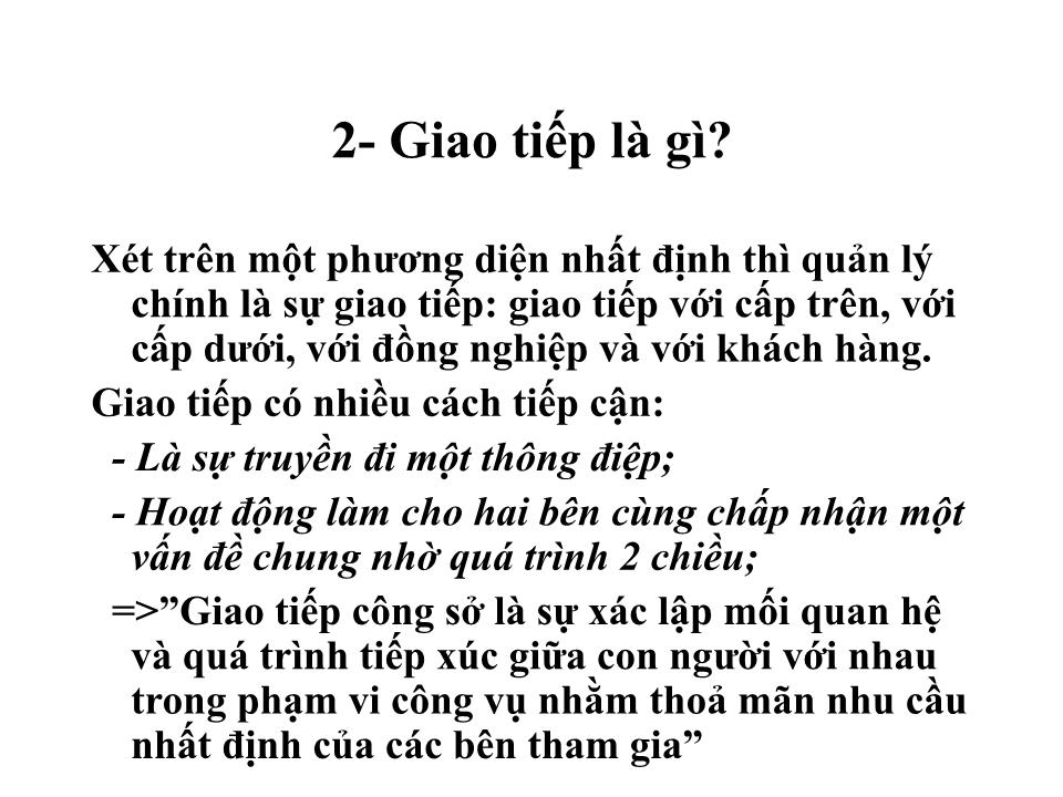 Bài giảng Văn hoá giao tiếp trong công sở trang 5