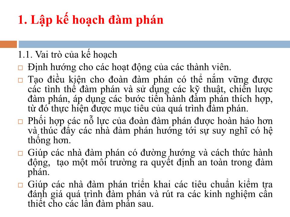 Bài giảng Đàm phán thương mại quốc tế - Chương 3: Quy trình đàm phán thương mại quốc tế trang 2