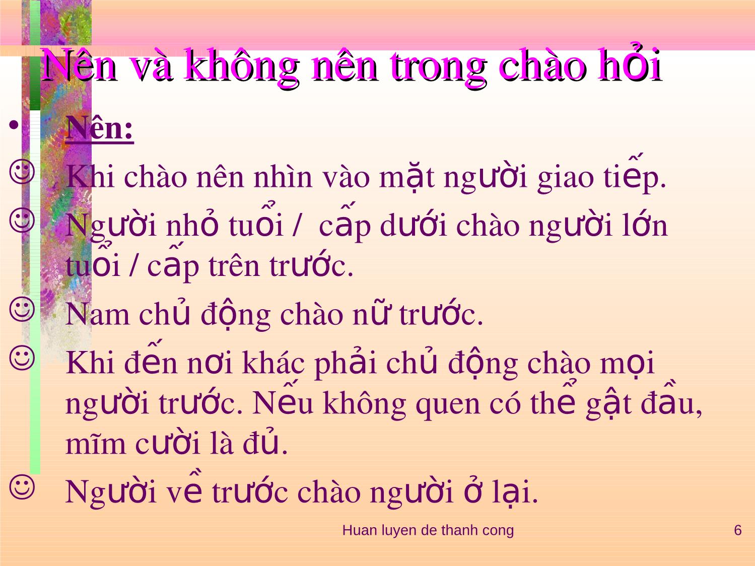 Bài giảng môn học Kỹ năng giao tiếp trang 6