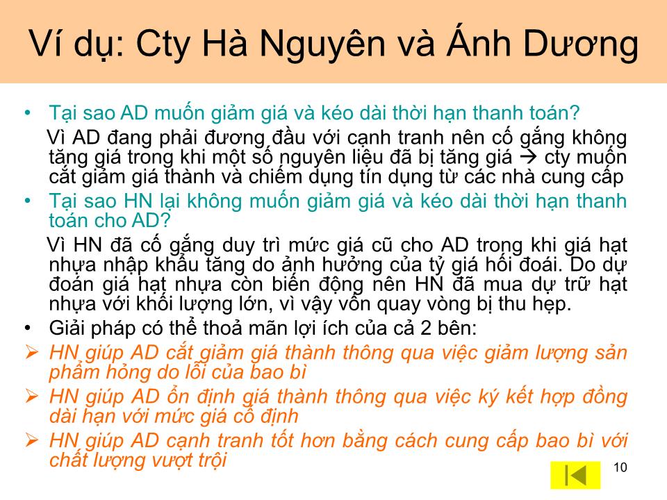 Bài giảng Giao dịch đàm phán - Bài 2: Tổng quan về đàm phán kinh doanh trang 10